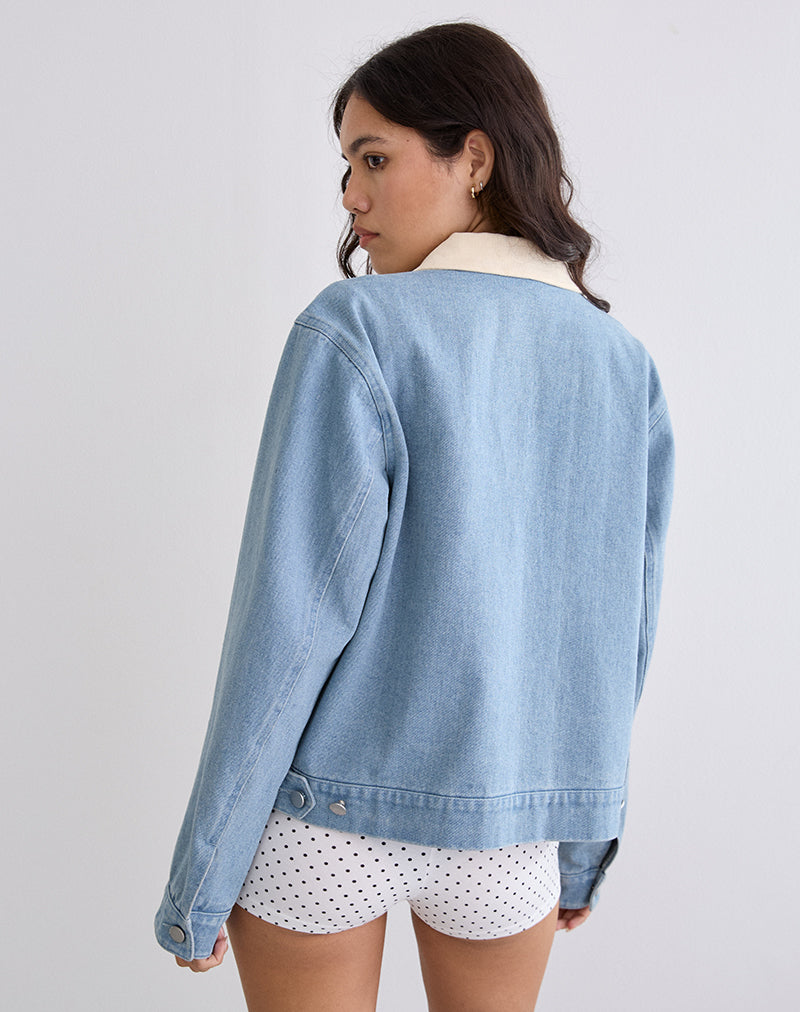 Kahyun Jacket in Denim Light Wash