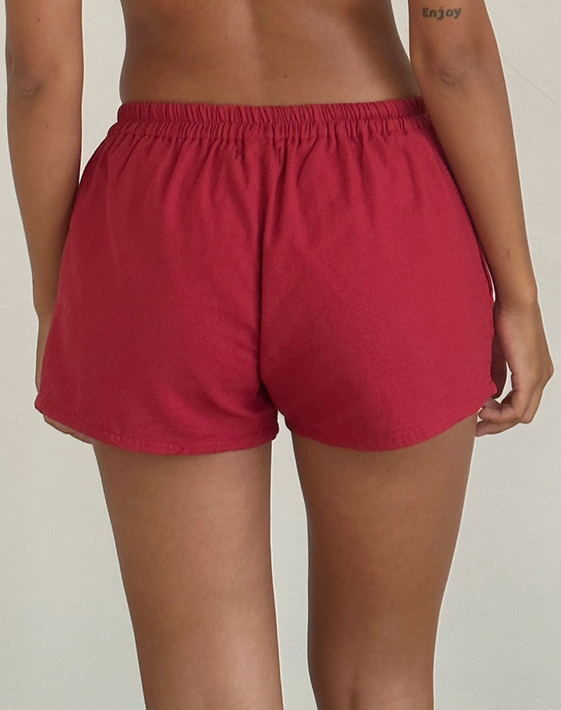 Laboxe Shorts in Adrenaline Red