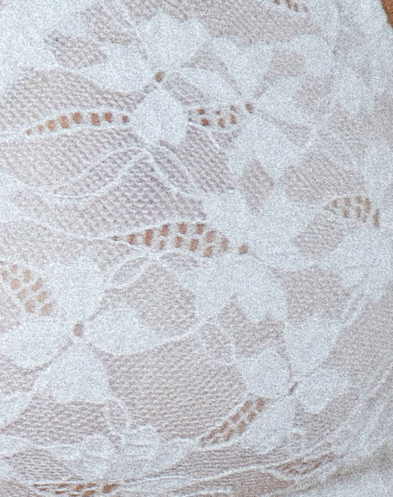 Lunara Bra in Floral Compact Lace Ivory