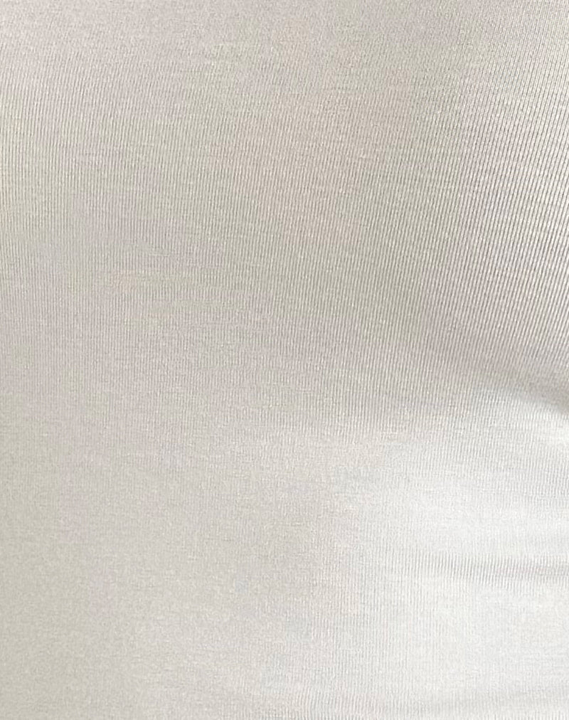 Layti Halterneck Top in Off White