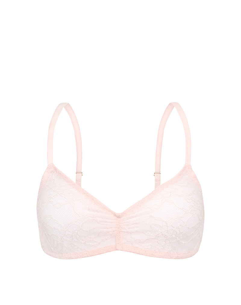 Lengkai Bra in Marys Rose Lace Pink