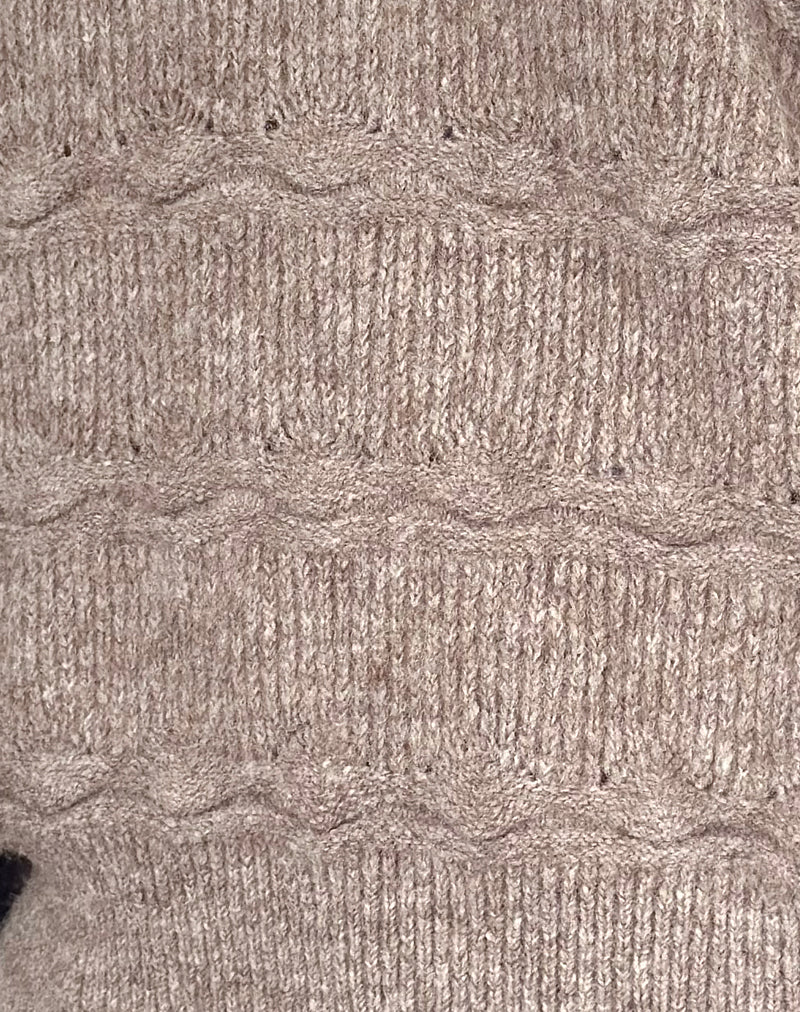 Loka Oversized Jumper in Almond