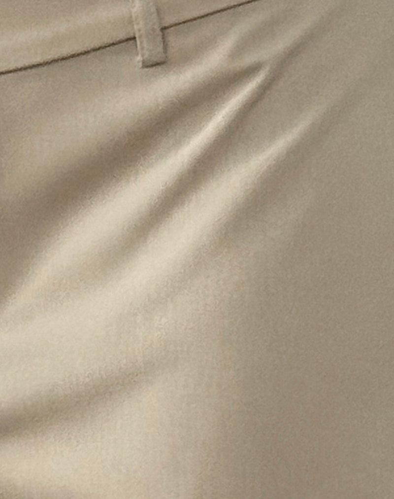 Abba Low Rise Trousers in Stone