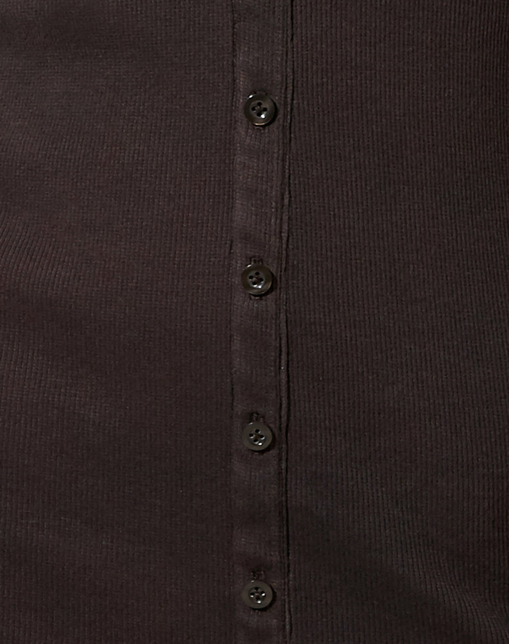 Luiza Mini Dress in Rib Blackened Pearl