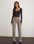 Maite Pocket Trouser in Tailoring Taupe