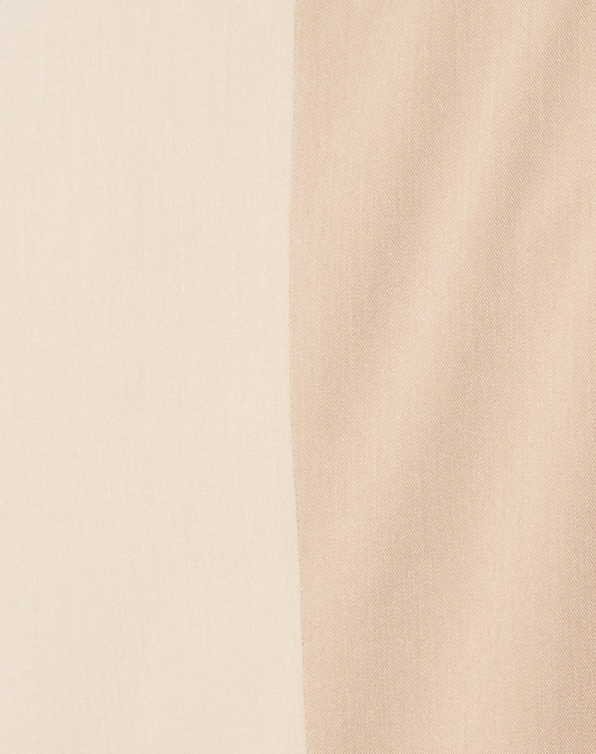 Maiwa Blazer in Contrast Tan and Beige