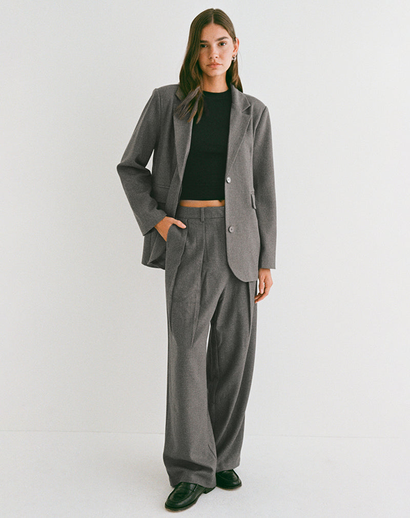 Nala Trouser in Tailoring Charcoal