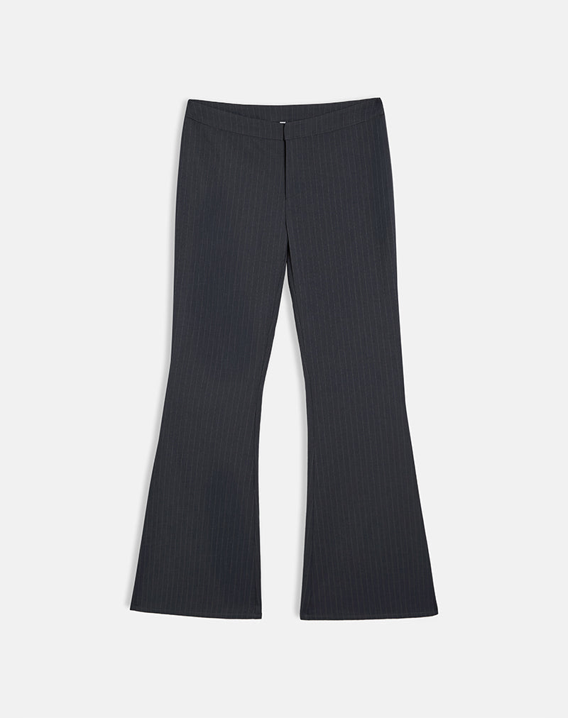 Malvinas Trouser in Tailoring Grey Stripe