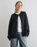 Maureen Cardigan in Dark Grey
