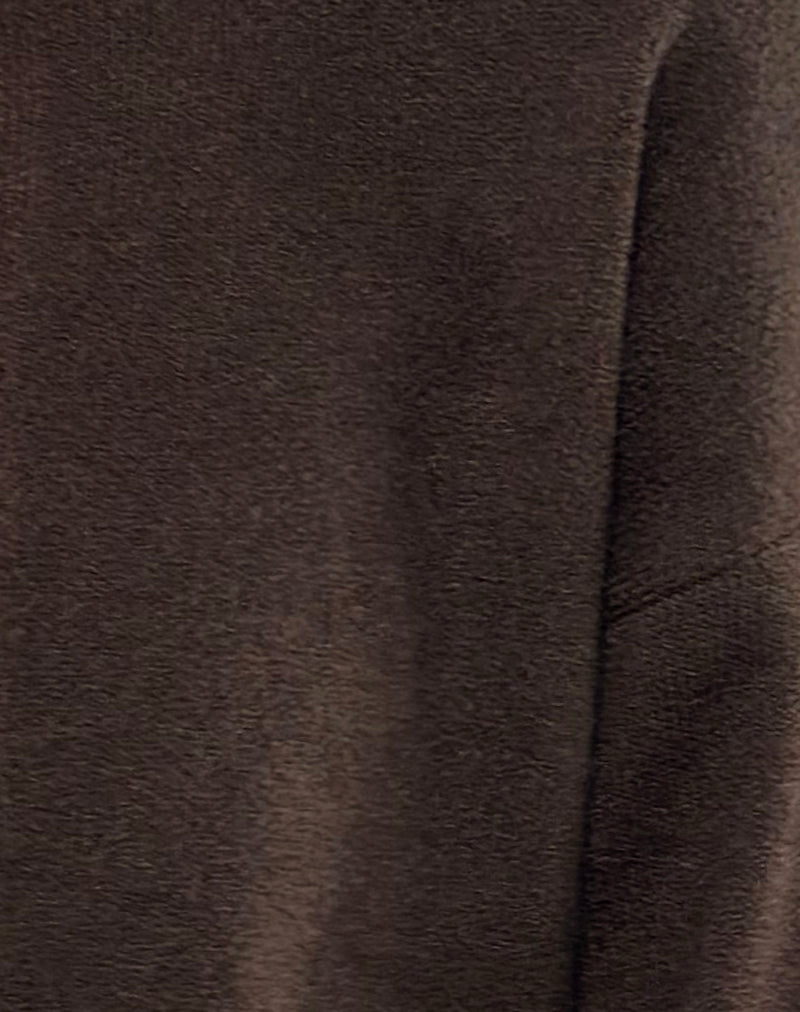 Maureen Cardigan in Chocolate Brown