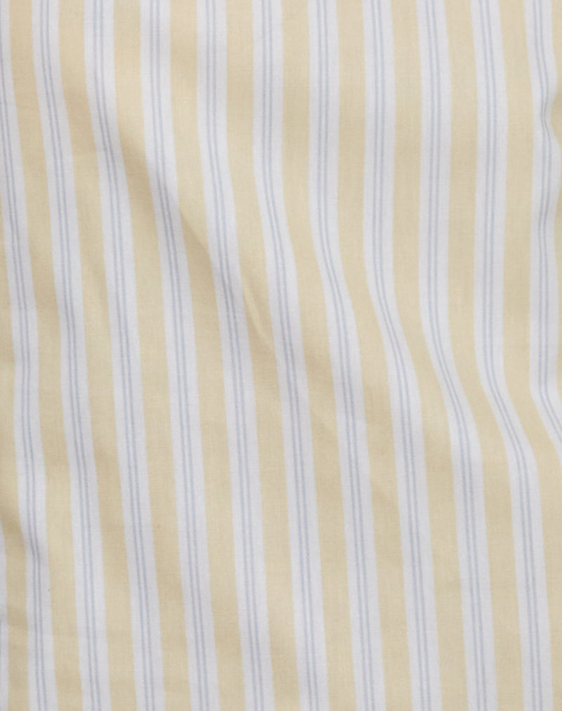 Miringa One Sleeve Top in Candy Stripe Yellow