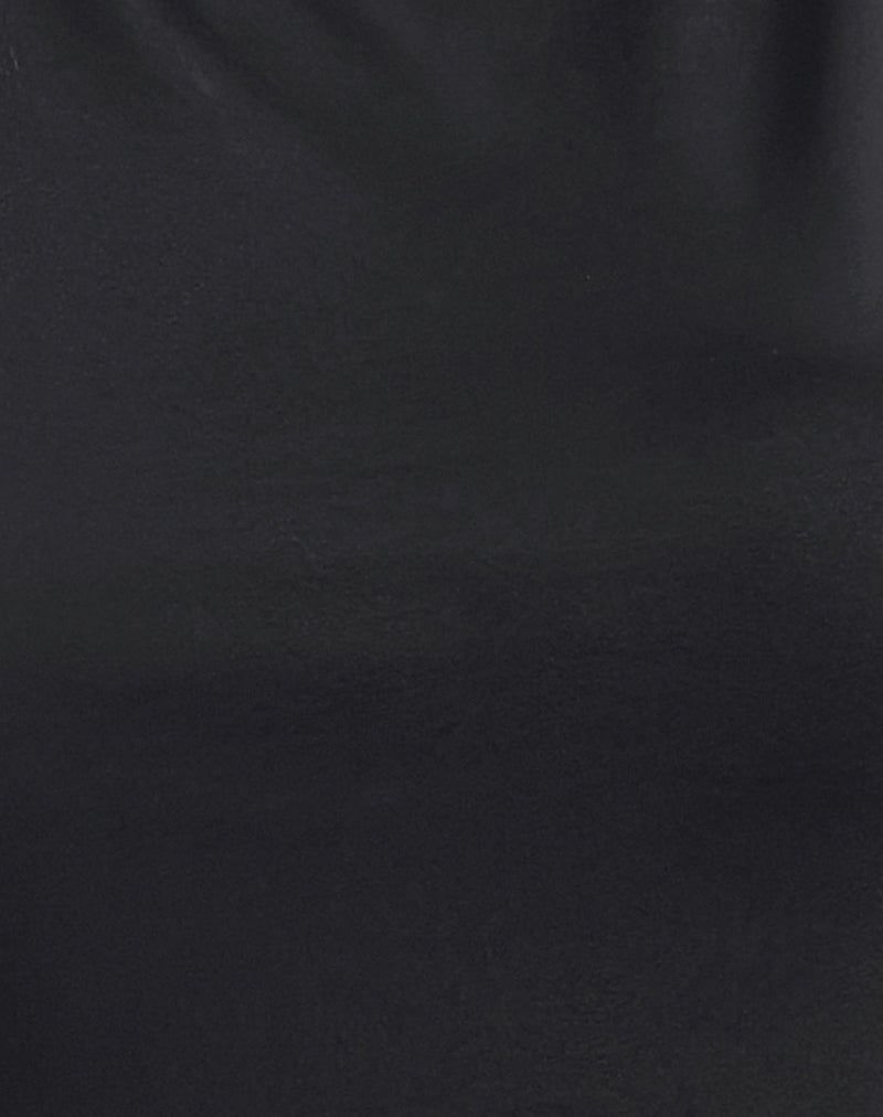 Morena Rosette Top in Black