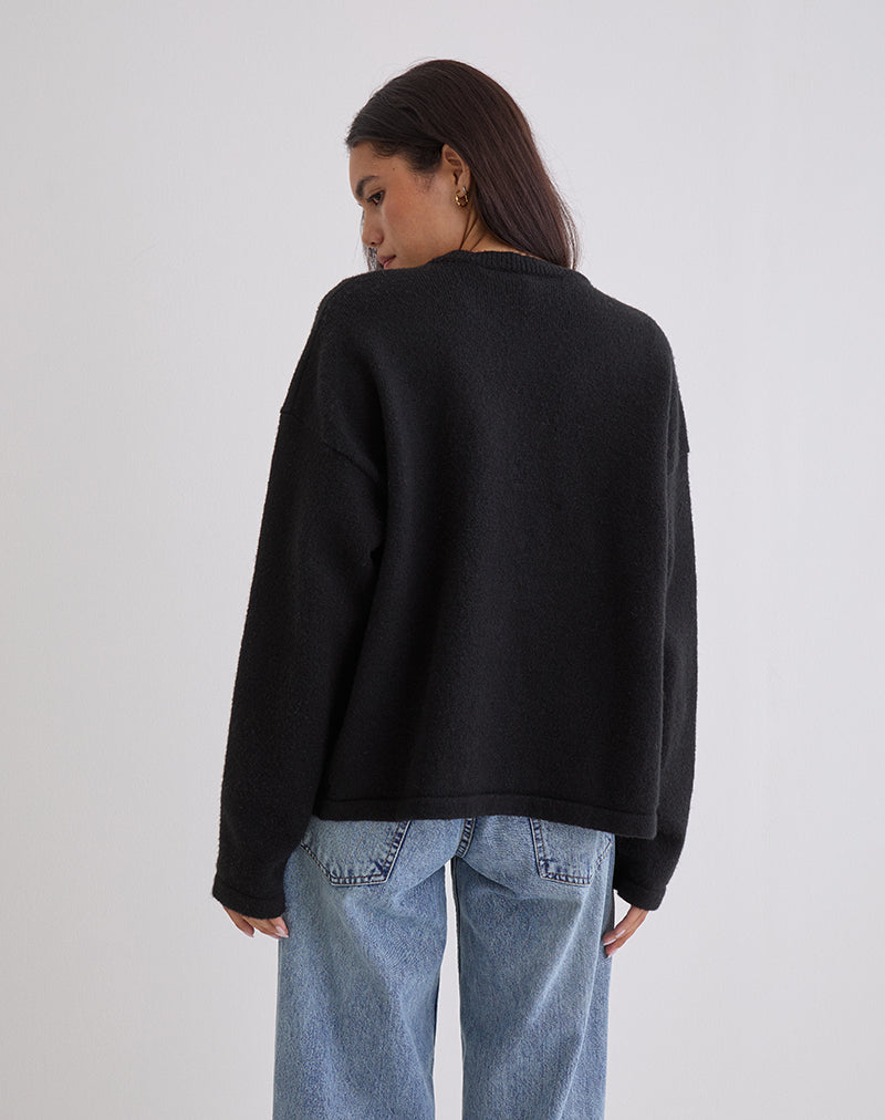 Maureen Cardigan in Black