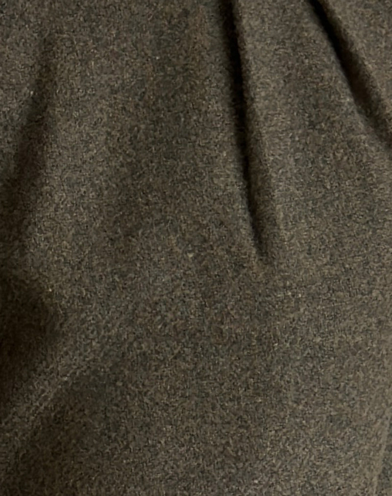 Nailaka Tailored Trouser in Dark Taupe