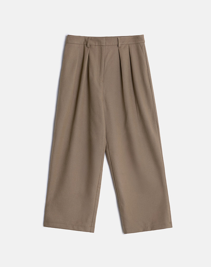 Nala Trouser in Tailoring Beige
