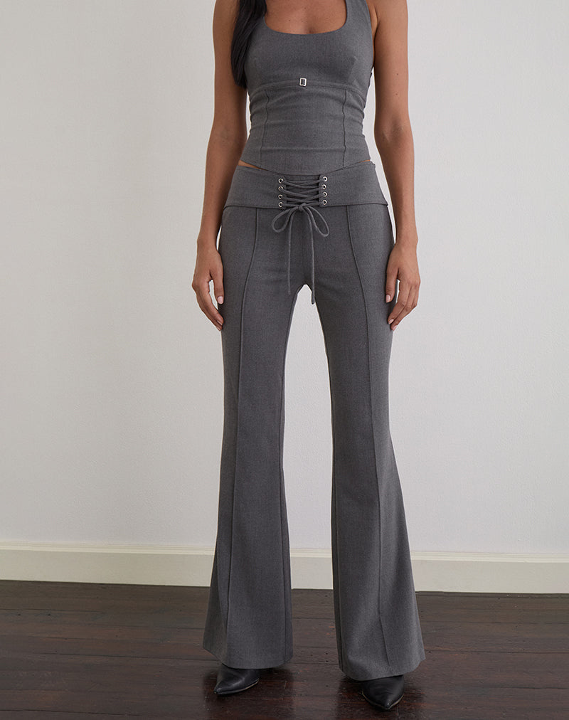 Zallen Trouser in Tailoring Charcoal
