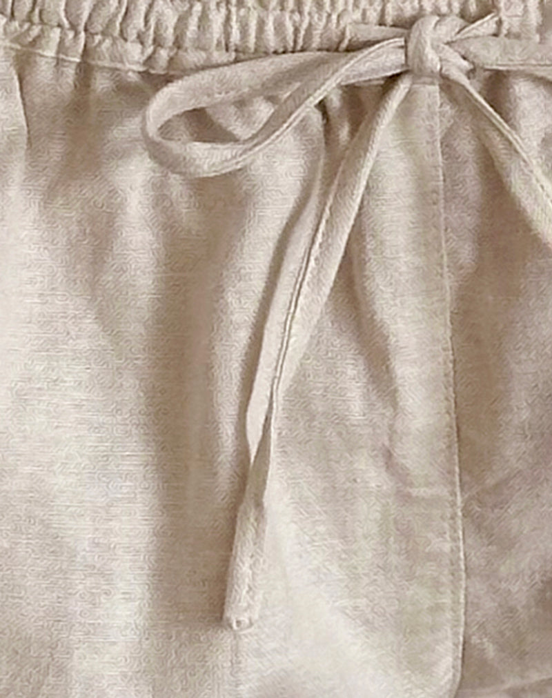 Nico Linen Short in Ecru