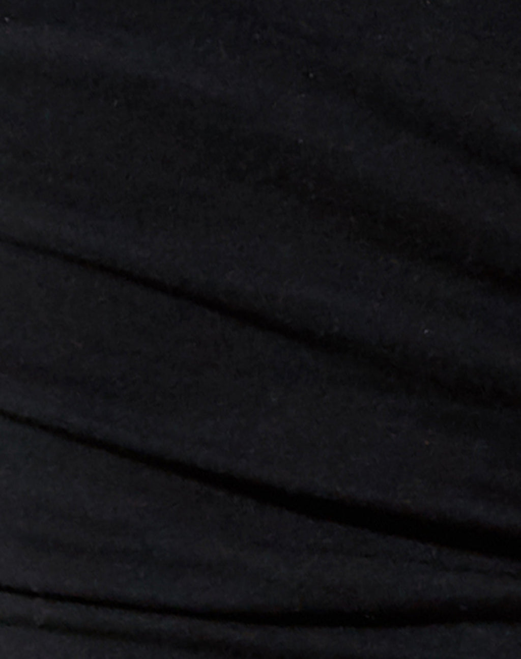 Nisma Crop Top in Lycra Black