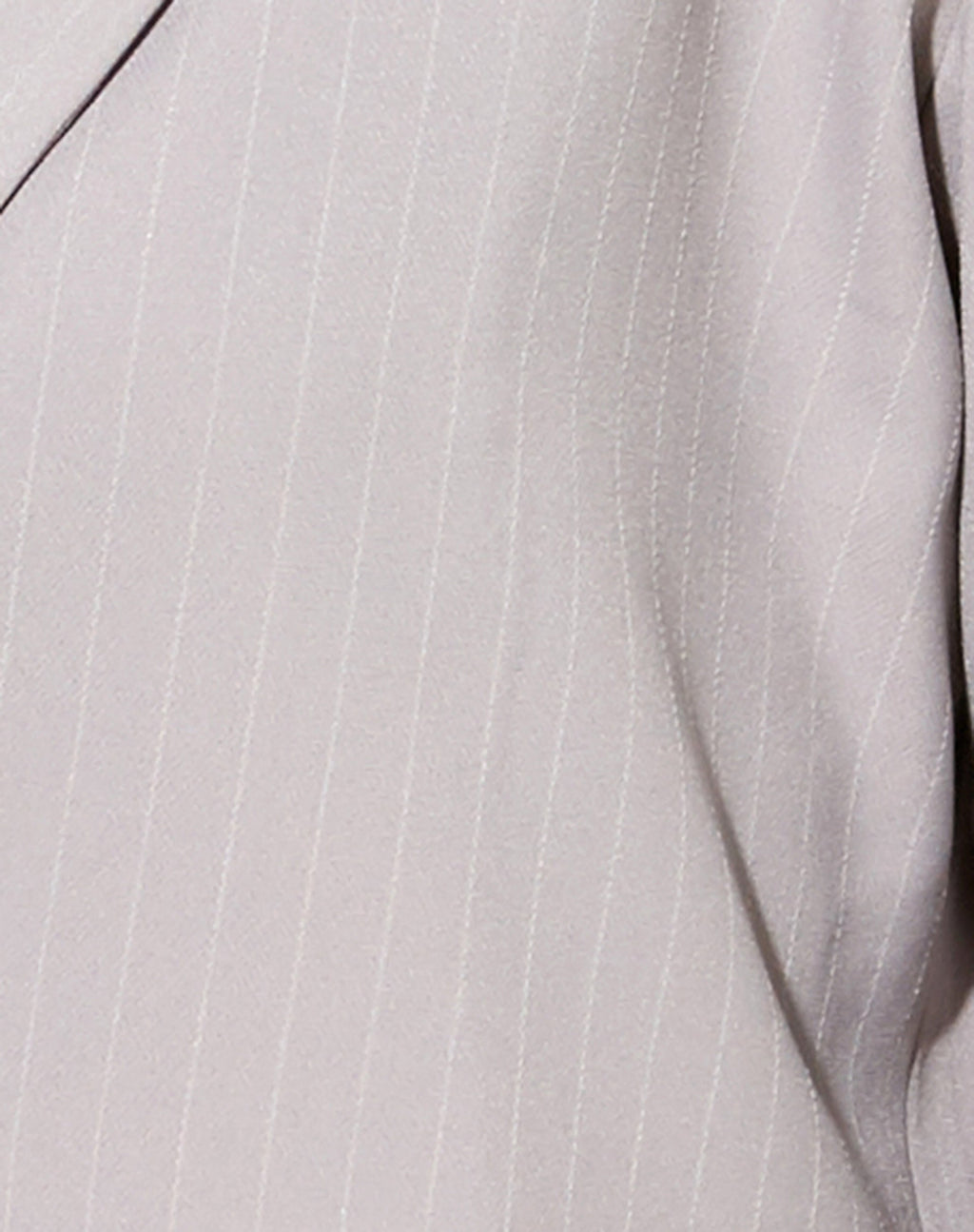 Nolya Blazer in Pinstripe Silver Grey