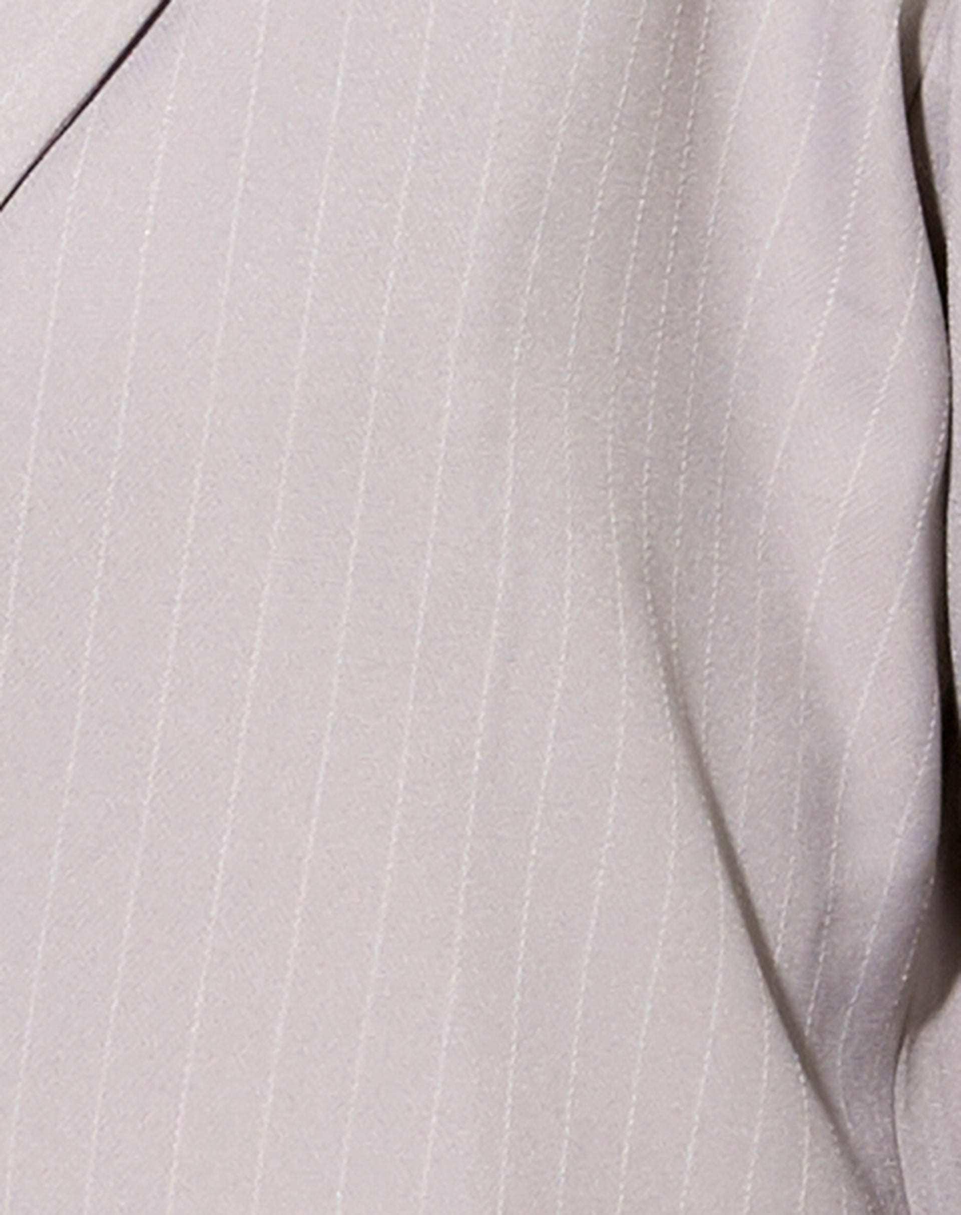 Nolya Blazer in Pinstripe Silver Grey