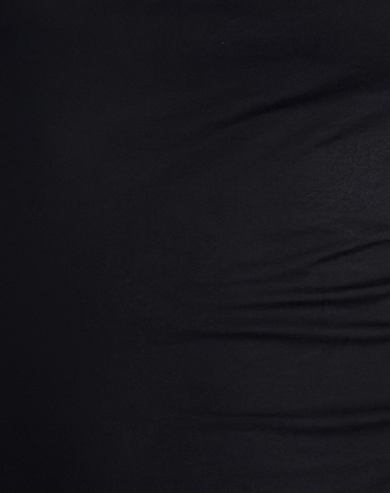 Nova Top in Jersey Black