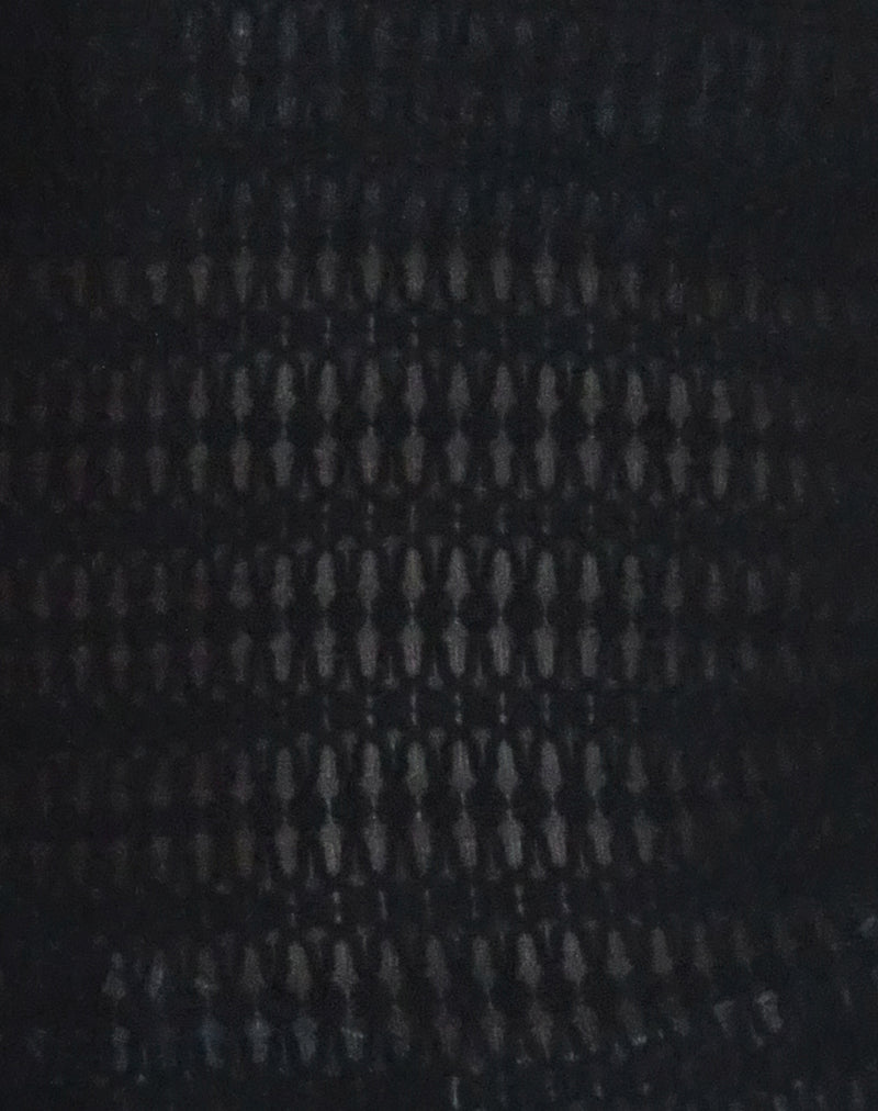 Nova Top in Textured Black