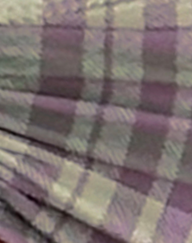 Pali Bikini Top in Purple Tartan