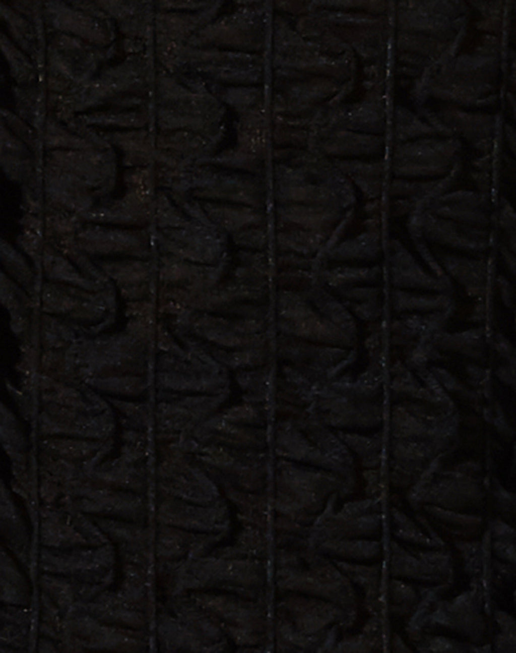 Palsa Cardi in Stripe Mesh Black