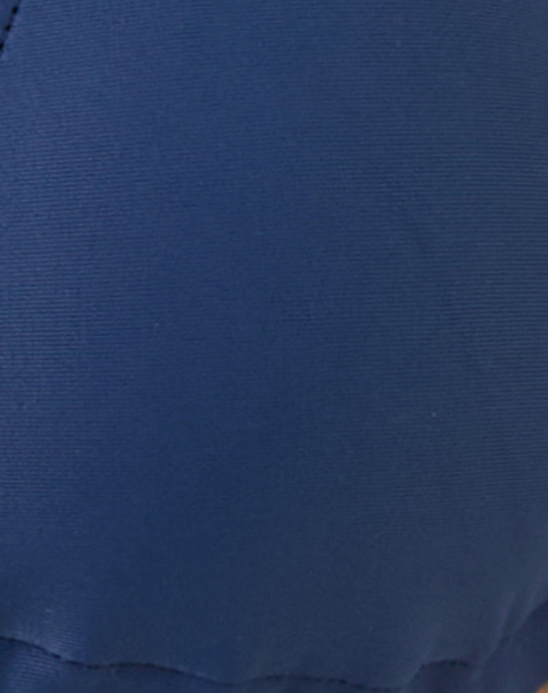Pami Bikini Top in Navy