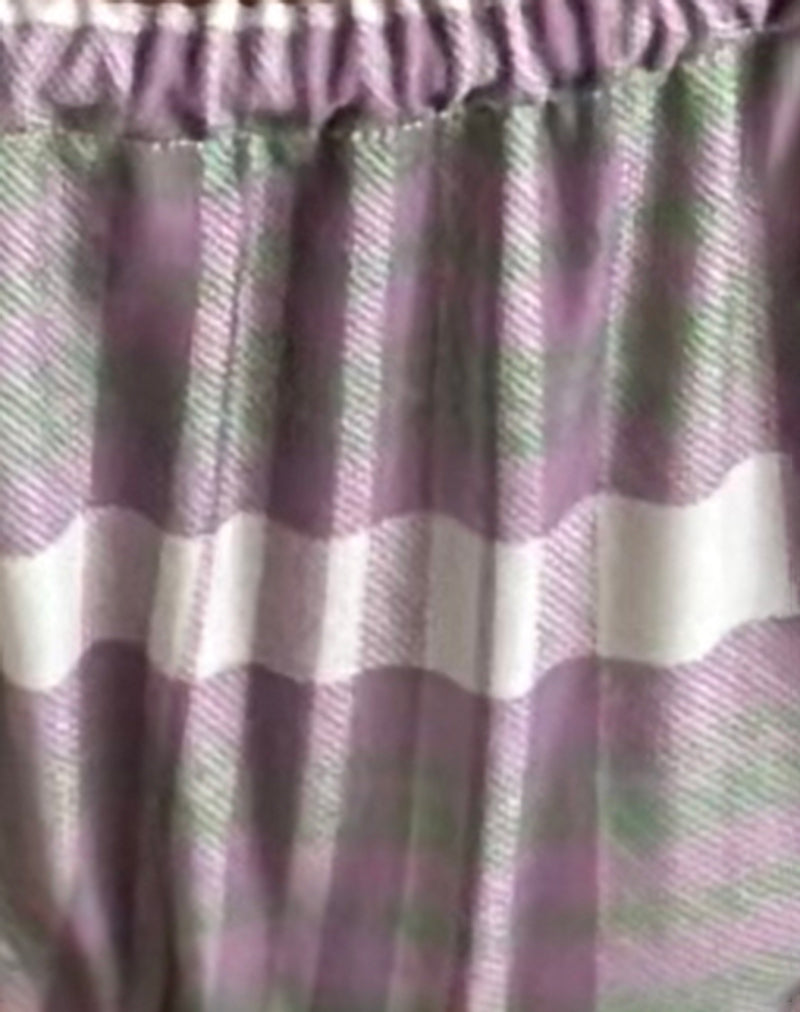 Nakeela Bikini Bottom in Purple Tartan