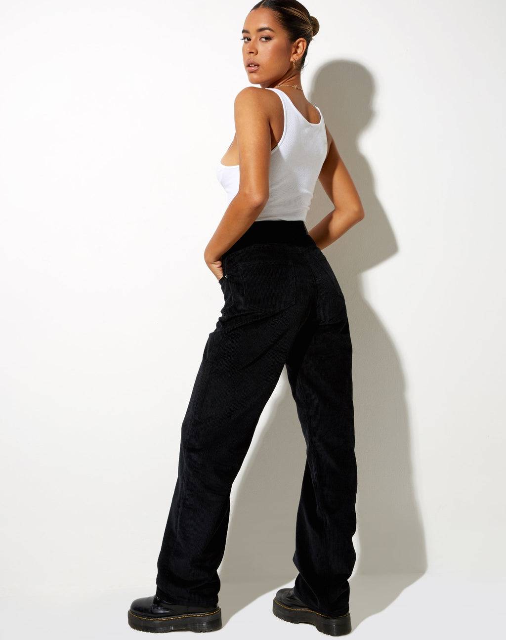 Parallel Jeans in Cord Black