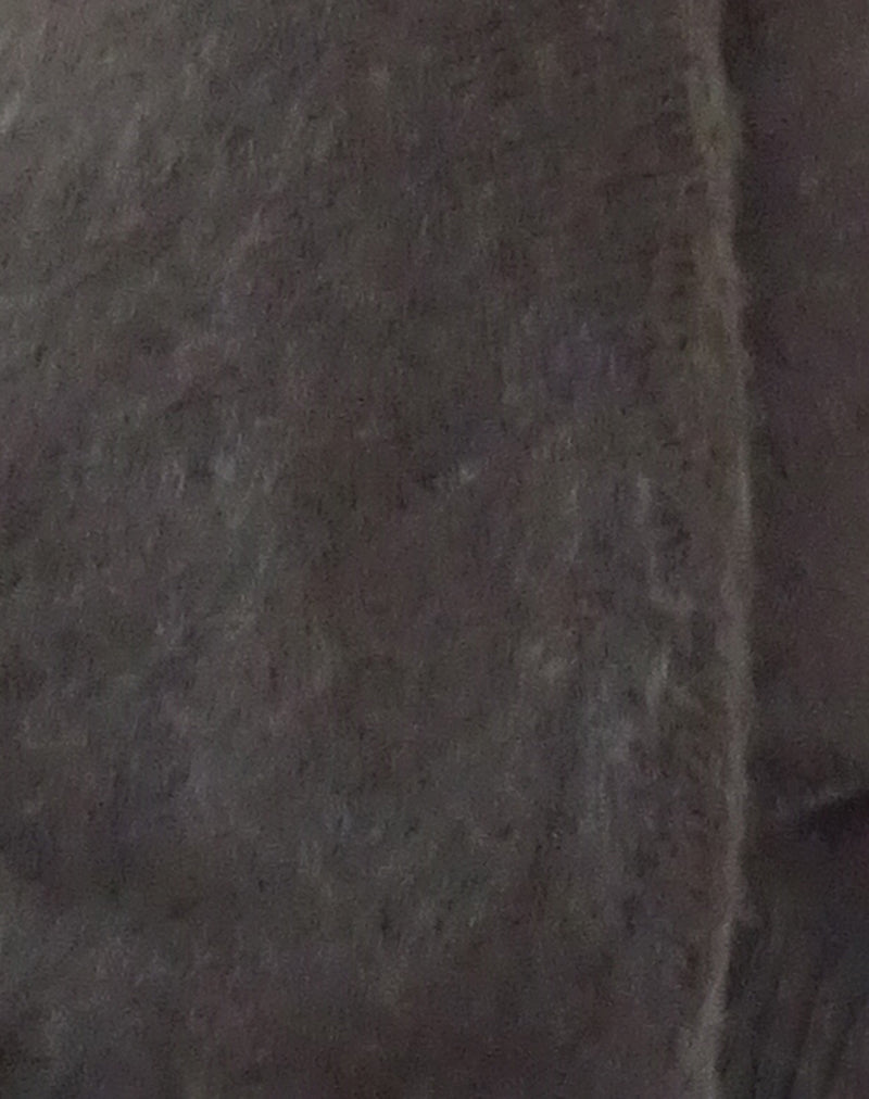 Pasha Brushed Knit Shrug Cardigan in Brown