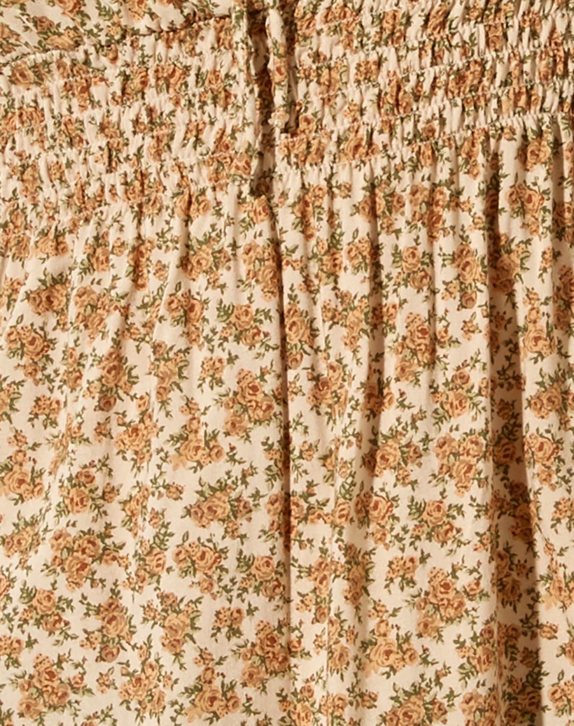 Poleze Mini Dress in Washed Ditsy