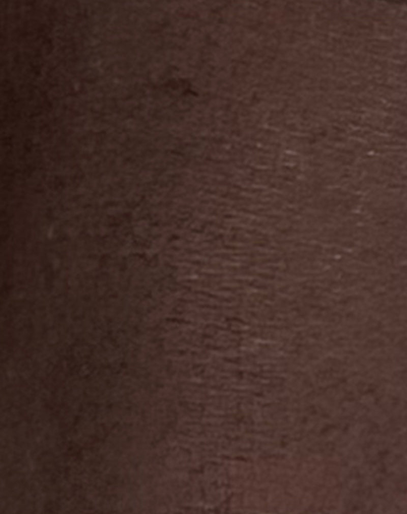 Rabindra Maxi Dress in Brown