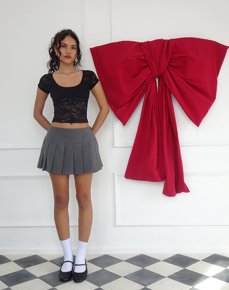 Rada Top in Lace Black