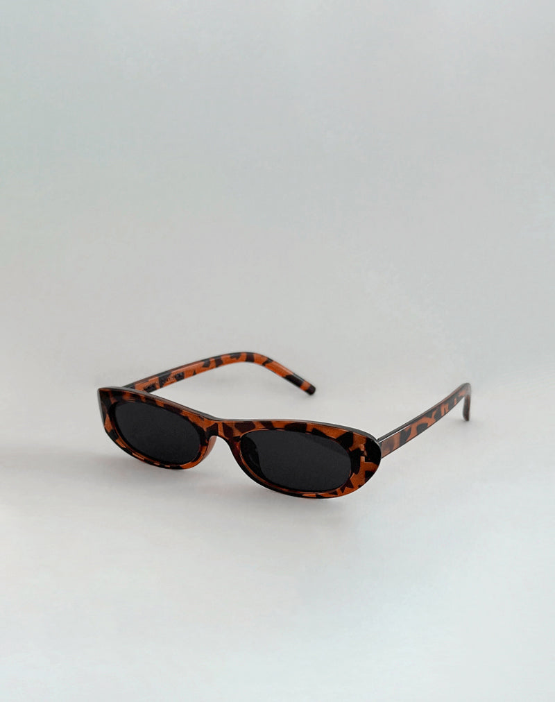 Radiata Rectangle Sunglasses in Tortoise Shell