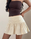 Raffita Skirt in Ecru
