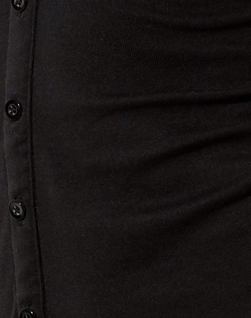 Luiza Mini Dress in Rib Black