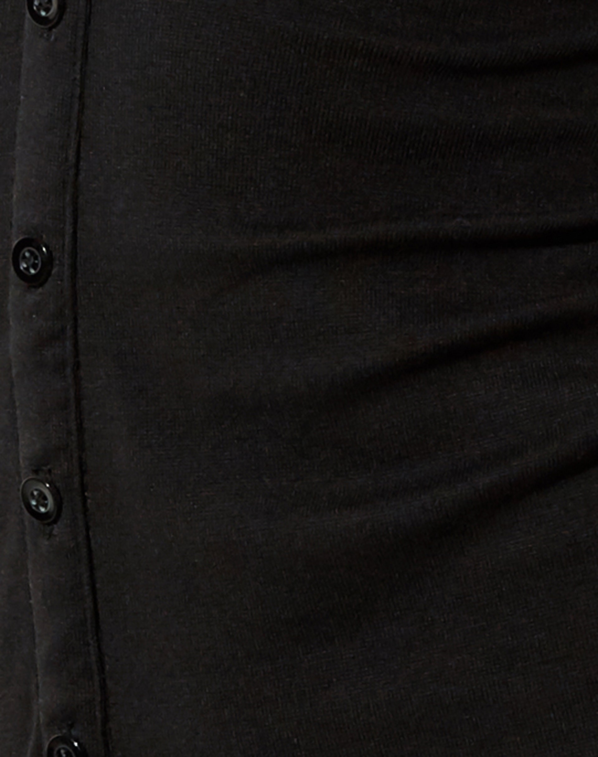 Luiza Mini Dress in Rib Black