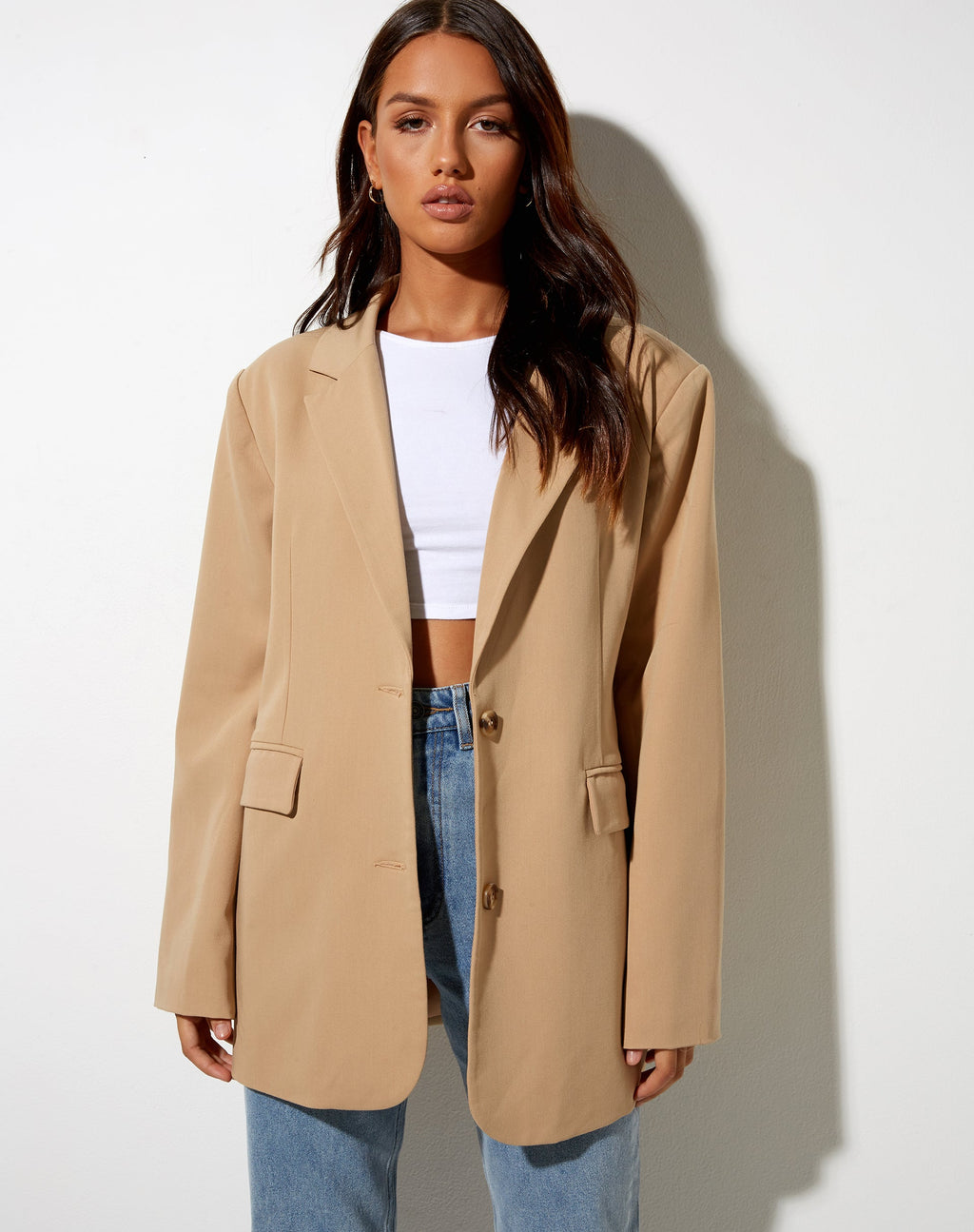 Maiwa Blazer in Almond