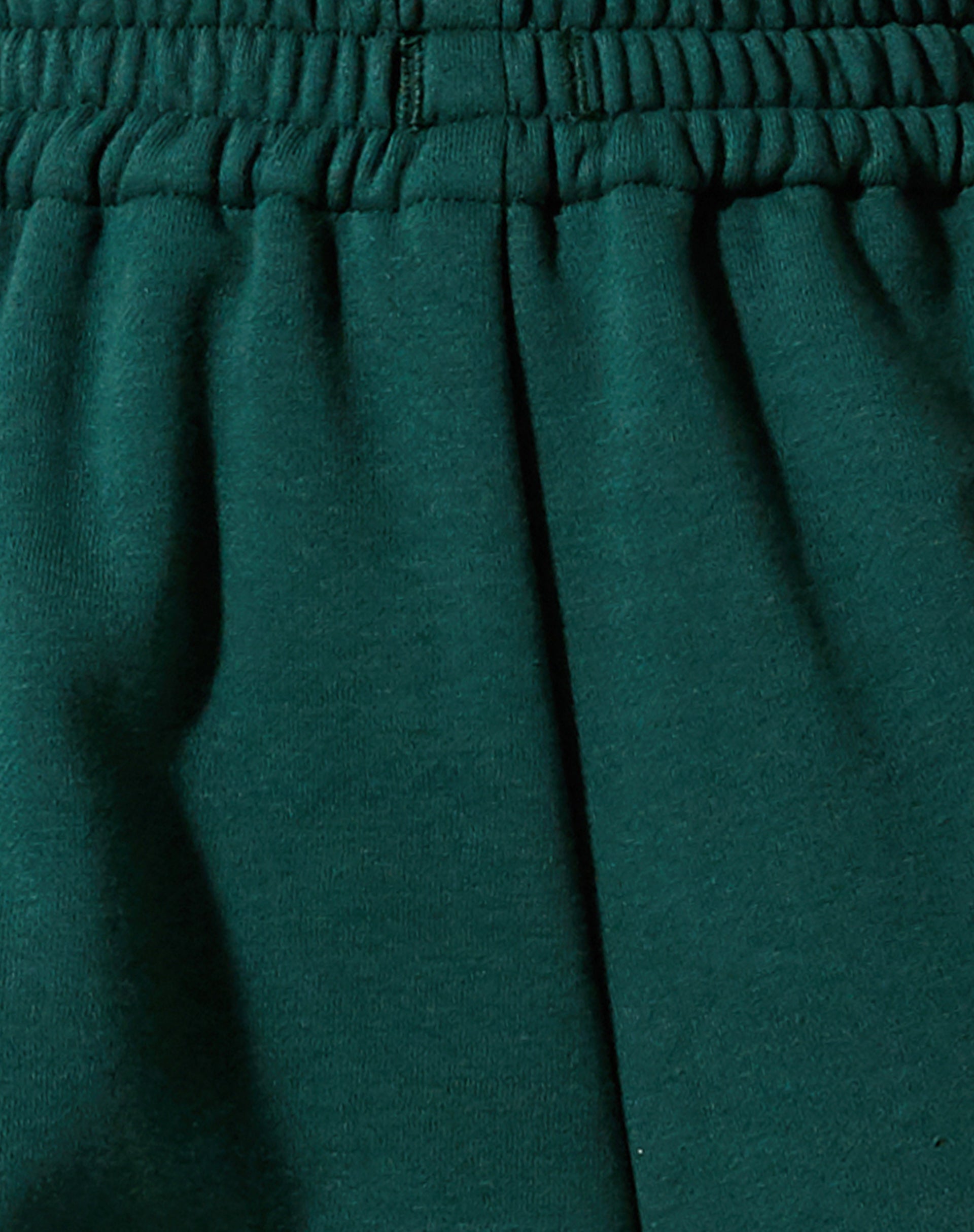 Basile Jogger in Forest Green and Winter White