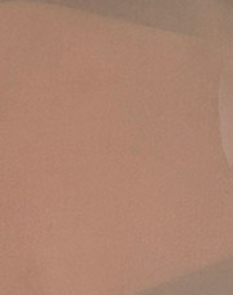 Riot Top in Chiffon Light Brown