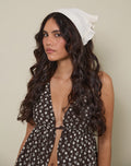 Nika Bandana in Linen Ivory