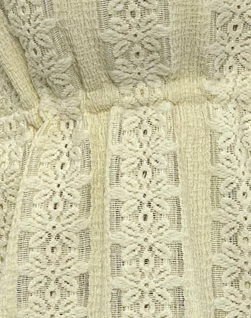 Ryoma Top in Broderie Flower Lace Lemon