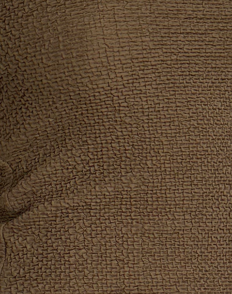 Sadi Tube Top in Textured Chocolate