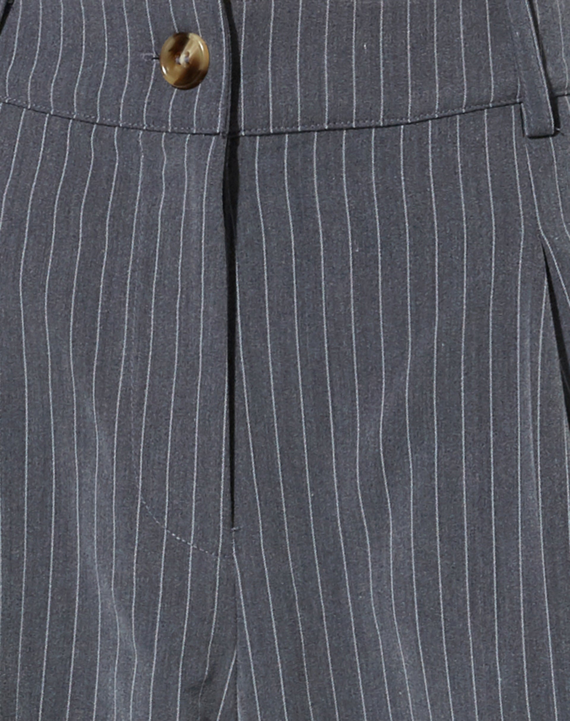 Sakila Tailored Trouser in Pinstripe Grey