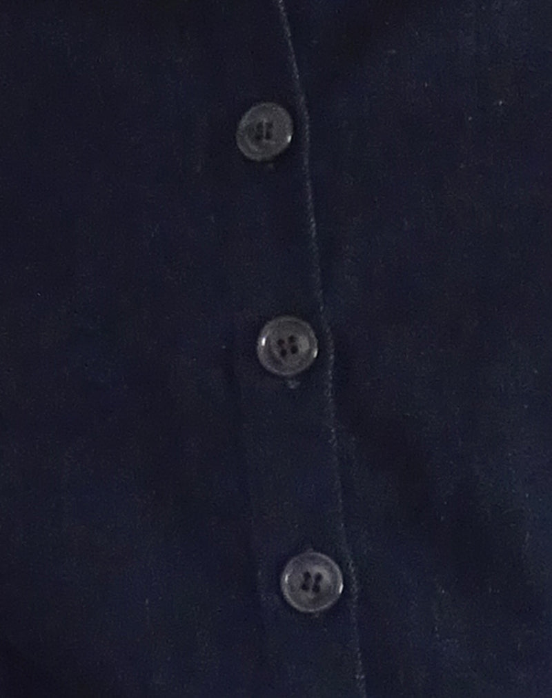 Samas Shirt in Dark Indigo