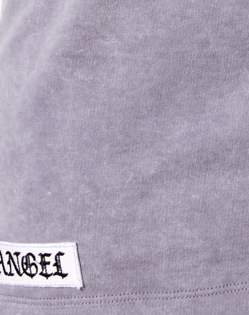 Sami Mini Skirt in Grey Wash 'Angel' Embro Label