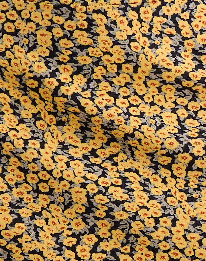 Sango Mini Skirt in Bloom Yellow