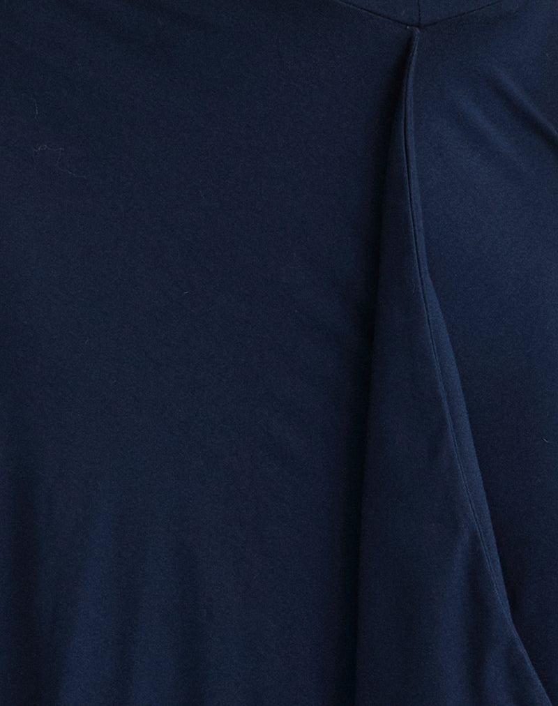 Esmeray Midi Skirt in Navy